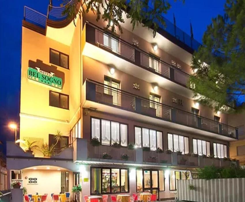 Hotel Bel Sogno Римини Экстерьер фото